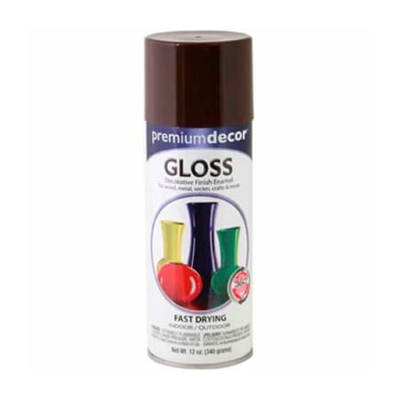 General Paint Spray Paint, Leather Brown, Gloss, 12 oz 793023